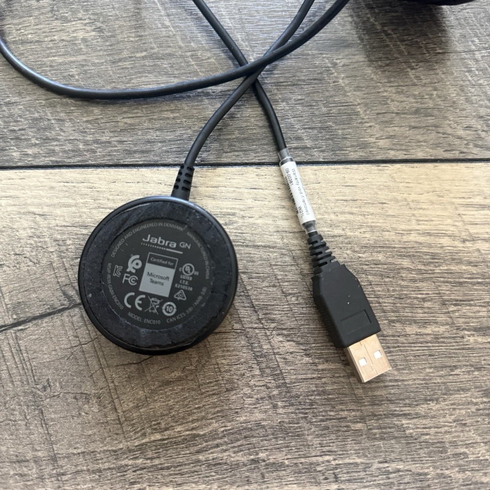 Jabra Evolve 40 MS Stereo Wired Headset ENC010 Microsoft Teams USB 3.5mm Mic - Picture 2 of 16
